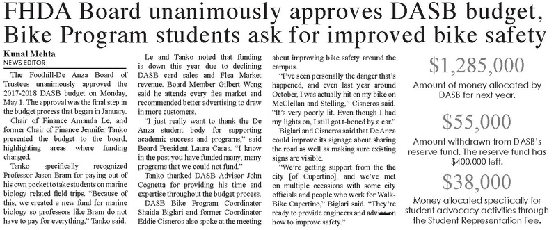 File:FHDA Board unanimously approves DASB budget, Bike Program students ask for improved bike safety.pdf