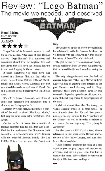 File:Review- “Lego Batman” The movie we needed, and deserved.pdf